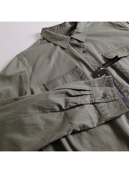 Lee Riders Cotton Button-front Utility Shirt - Picture 3 of 16